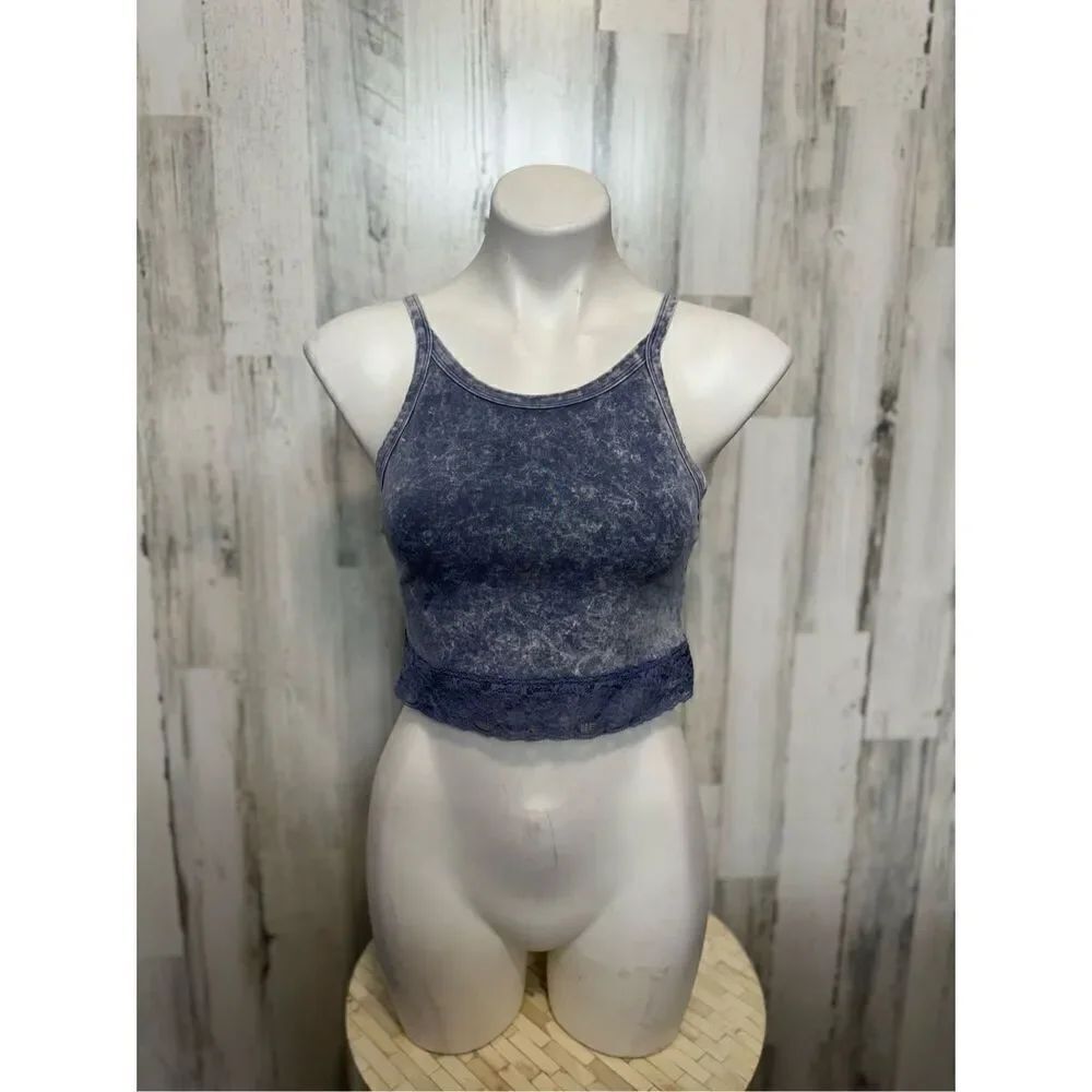 Blue tank top - Picture 1 of 5
